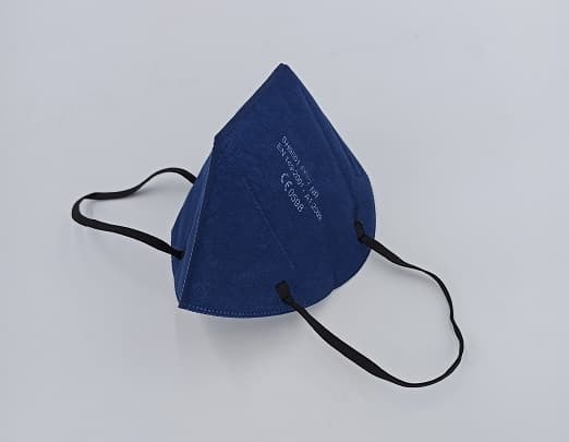 Masque FFP2 CE (EN149:2001 + A12009 ) - Bleu - Boite de 10 pièces
