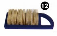 Filtre à air adaptable Briggs et Stratton - 185X80X 38 mm