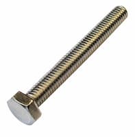 Vis à métaux zinguée tête hexagonale M10 X 25 DIN 933