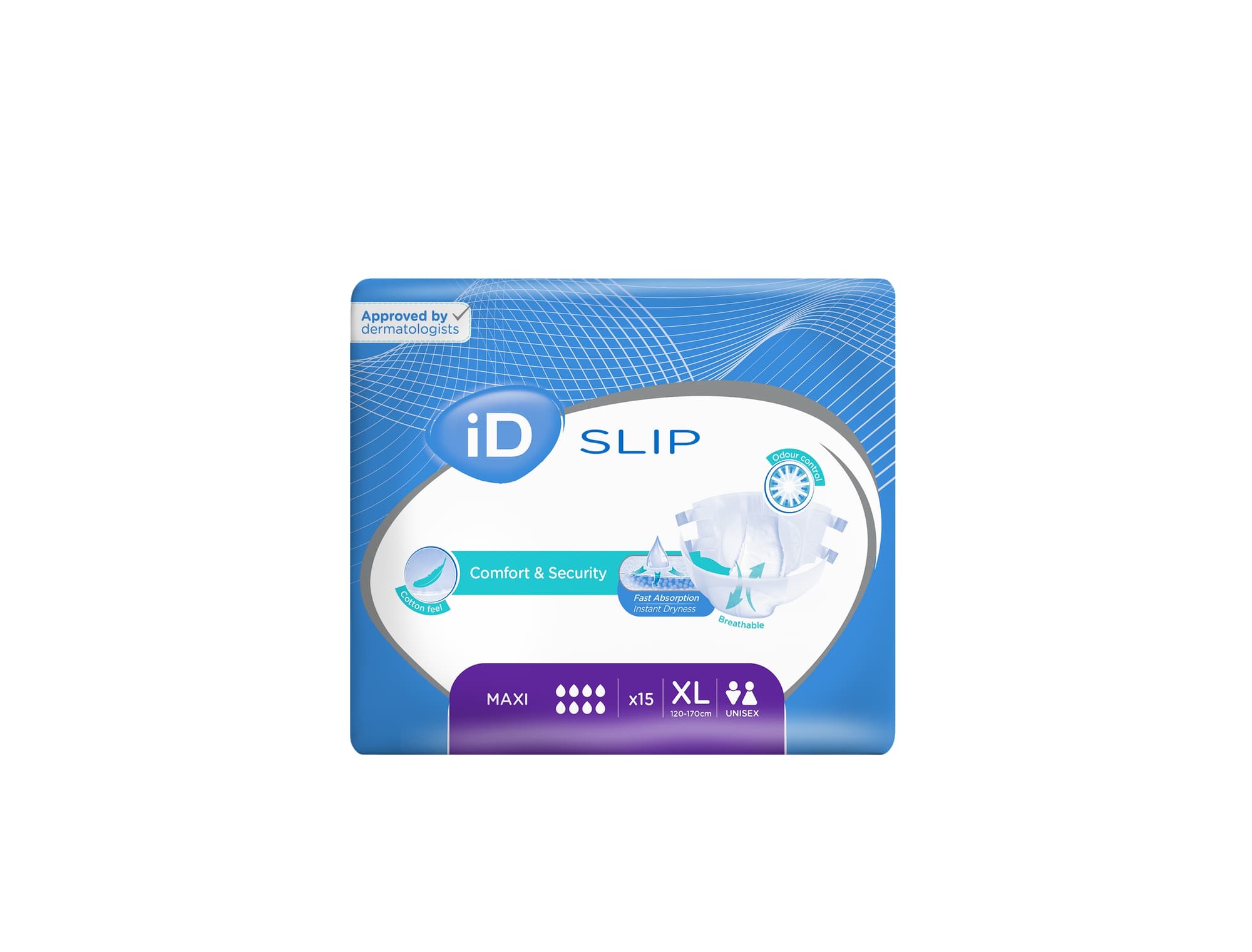 iD Expert Slip Maxi - Taille XL - 8 gouttes - Changes complets