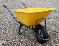 Brouette de jardin Bac polypropylène 100 Litres, Charge 100 KG - Assemblée