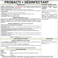 Probacti+ Nettoyant et Désinfectant - Bidon de 5L