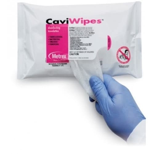 Lingettes désinfectantes - Caviwipes - Sachet de 45 lingettes - Norme EN14476