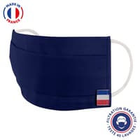 UNS1 40 lavages - Masque fabriqué en France - Bleu marine