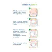 TENA Comfort ProSkin Maxi - 8 gouttes - Protections anatomiques