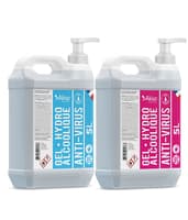  Gel hydroalcoolique 5 L - Fabriqué en France - Akiva