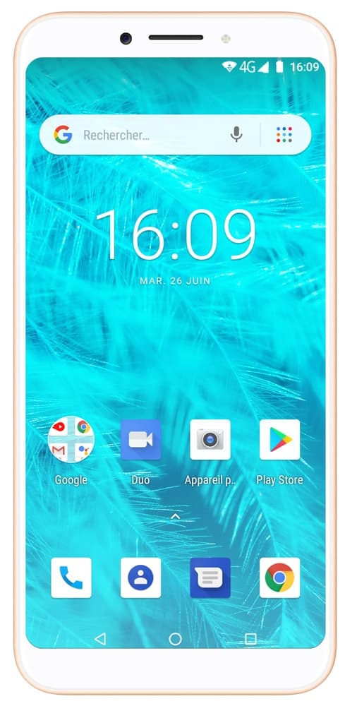 Konrow Sky Lite - Smartphone Android - 4G - Écran 5.45'' - Double Sim - 16Go, 1Go RAM - Or