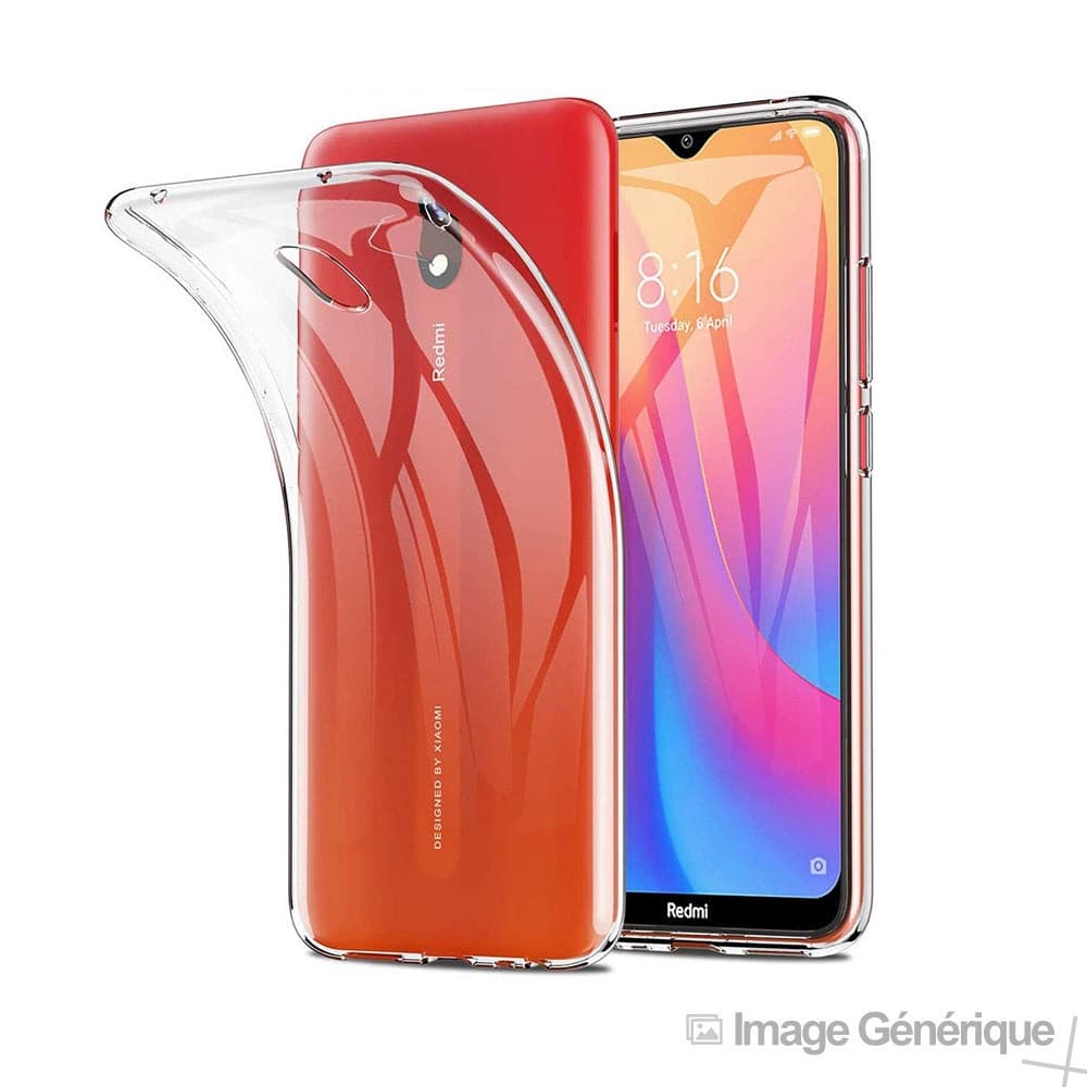 Coque Silicone Transparente pour Xiaomi Redmi 8A