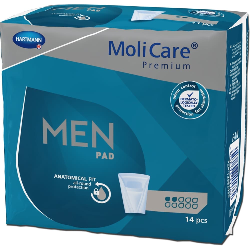 MoliCare Premium Men Pad 2 Gouttes - Protections masculines
